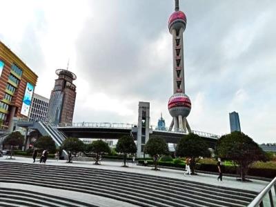 陆家嘴空中步行连廊