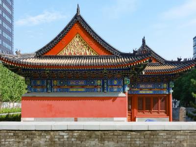 北京都城隍庙大殿