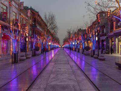 铛铛车游北京中轴线