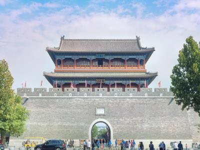 阜财门城楼
