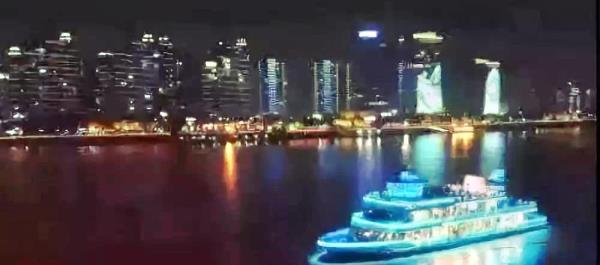 瓯江夜游