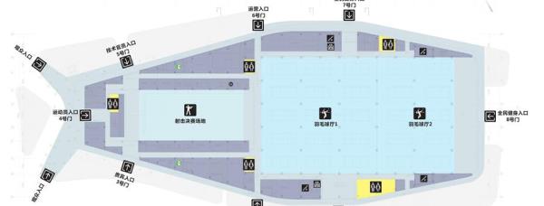 宁波奥体中心综合馆四号门