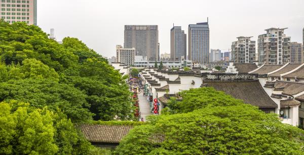 宁波慈溪市步行街