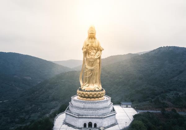 西山风景区西山观音大佛