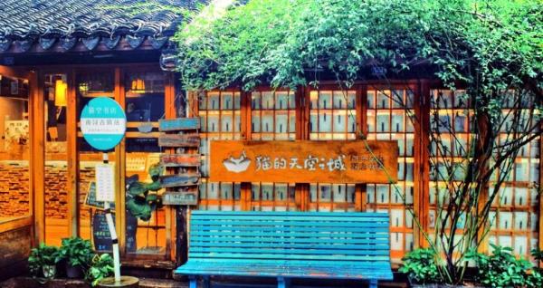 猫的天空之城概念书店南浔店