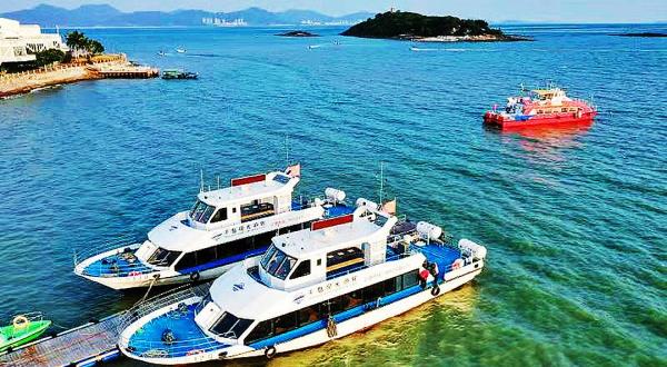千岛海上客运游船