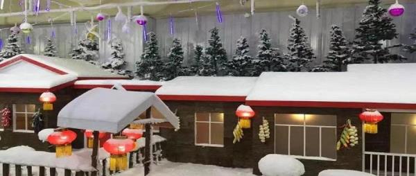 梦幻百花洲飘雪乐园