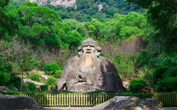 清源山国家重点风景名胜区-老子塑像