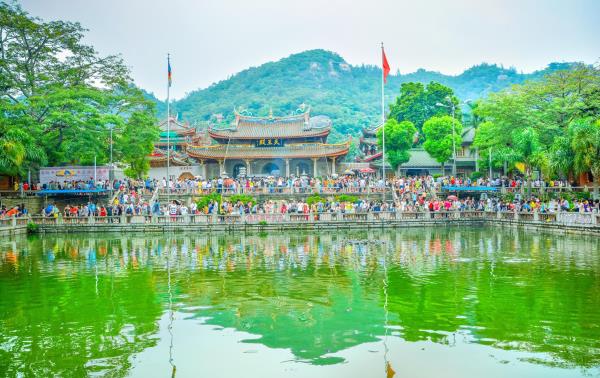 南普陀寺放生池