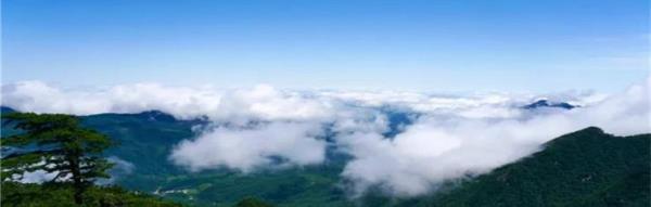 大别山主峰景区白马尖