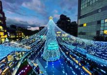 台北捷运中山站线型公园6