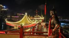 永乐仿古游船夜游三亚湾10