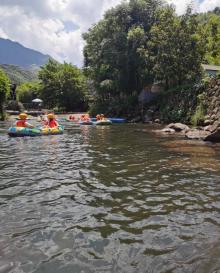 安吉天目山漂流16