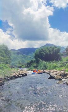 安吉天目山漂流29