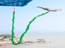 洞头海上高空蹦极2