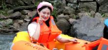 杭州大穿越主题玻璃漂流2