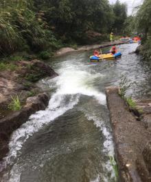 千岛湖鱼跃龙门漂流9