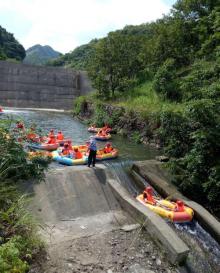 千岛湖鱼跃龙门漂流8