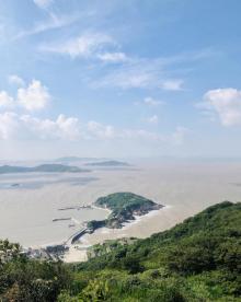 衢山岛风力发电场观光平台3