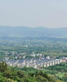 龙山绿道玻璃悬索桥景区1