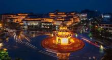 东栅景区文昌阁7