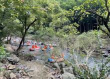 皖南大峡谷激情漂流22