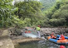 皖南大峡谷激情漂流27