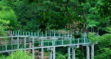 天台龙官漂流景区3