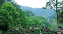 天台龙官漂流景区6