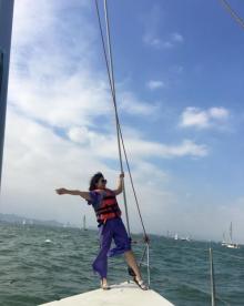 五缘湾游海帆船出海9
