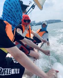 五缘湾游海帆船出海14