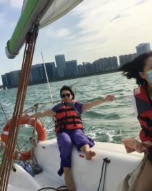五缘湾游海帆船出海10