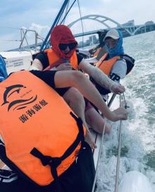 五缘湾游海帆船出海15