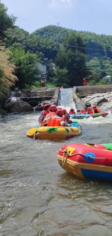 霍山大峡谷漂流8