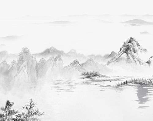 评价水墨山水画的优美句子 描写山水画的优美句子