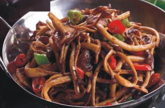 茶树菇炒肉 茶树菇炒肉丝正宗做法