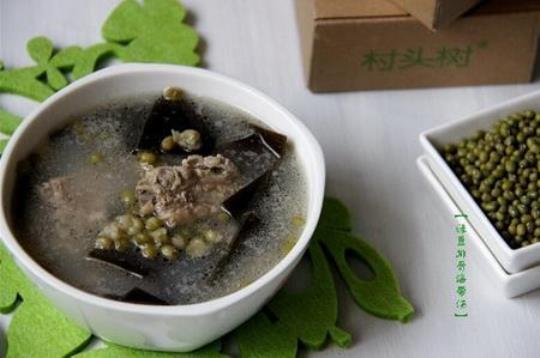 海带绿豆排骨汤 海带的功效与作用禁忌