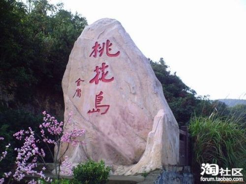 关于乘船去桃花岛上的诗句合集(通用)