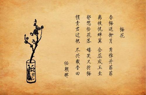 关于形容梅花坚强品质的诗句合集(精选) 关于形容梅花的成语