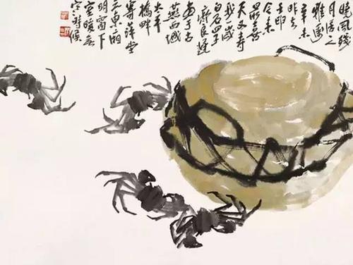 关于螃蟹的诗句