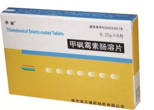甲砜霉素肠溶片