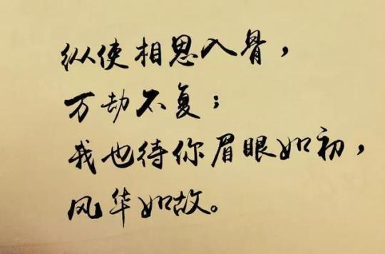 关于古风20字句子唯美大全
