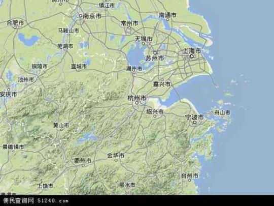 杭州市三维电子地图（带你领略杭州市立体地理信息）