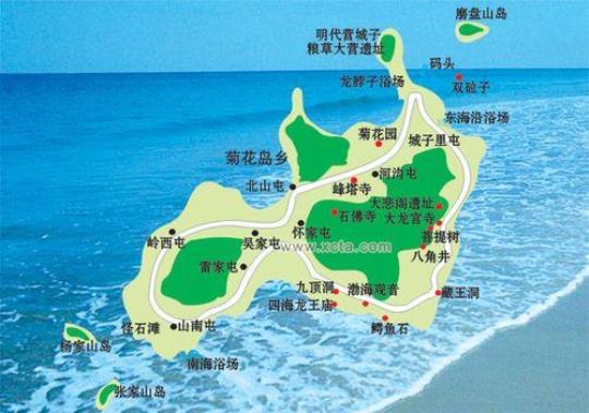 兴城地图旅游景点大全(全方位攻略，游览兴城)