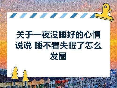 关于失眠睡不着的幽默句子说说心情大全 关于失眠睡不着的诗句
