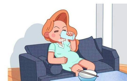 从怀孕到生一直喝茶
