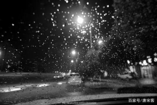 关于形容雨夜雷声的诗句合集(优选) 形容雨夜的词语