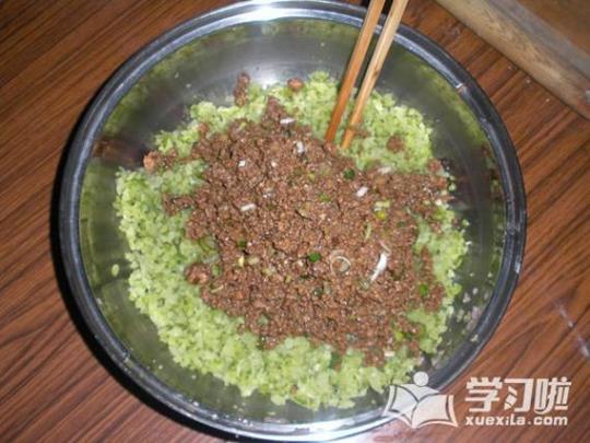 青萝卜素馅饺子