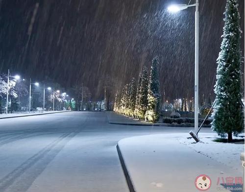 下雪的时候心情句子