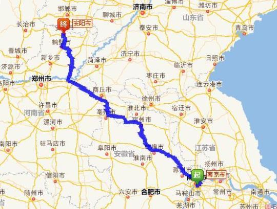 南京到郑州(南京到郑州高铁)